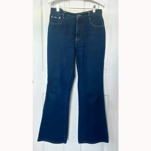 U Jeans” Size 7/8, 100% heavy-duty cotton, blue denim jean with belt loops